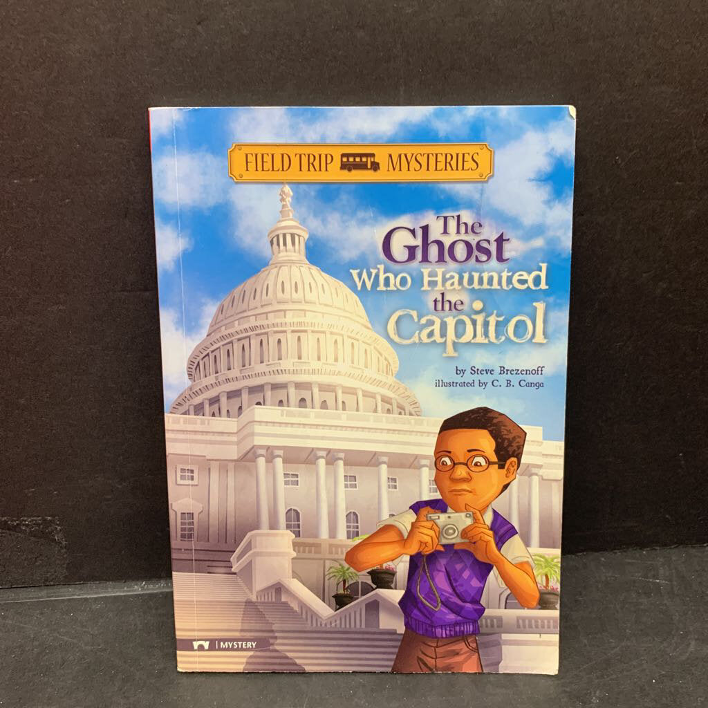 The Ghost Who Haunted the Capitol (Steven Brezenoff) (Field Trip Mysteries) -series
