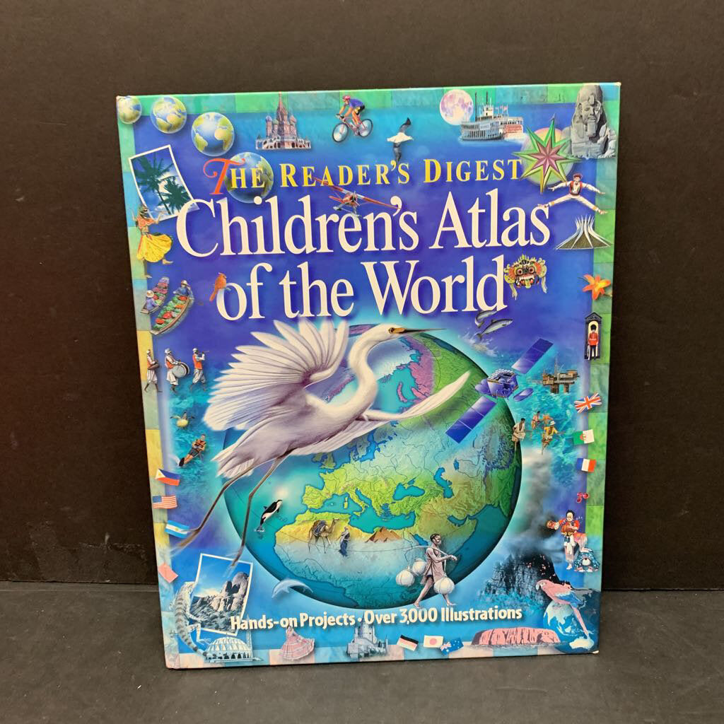 The Reader's Digest Children's Atlas of the World (Geography) -educational