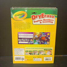 Load image into Gallery viewer, Crayola Dry Erase Explore Colors &amp; Numbers (Grade K) -workbook
