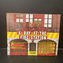 Load image into Gallery viewer, A Day At the Fire Station (Fire Fighter - Jobs) (Megan Faulkner) -educational
