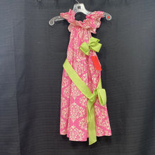 Load image into Gallery viewer, Pattern dress w/ bow
