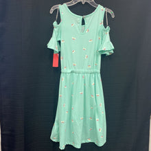 Load image into Gallery viewer, rainbow high low romper dress
