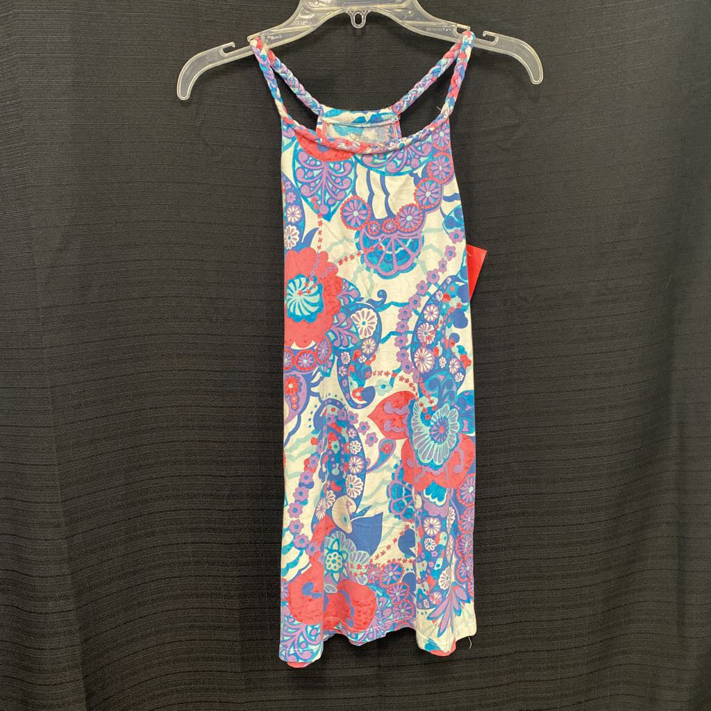 Flower pattern dress