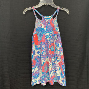 Flower pattern dress