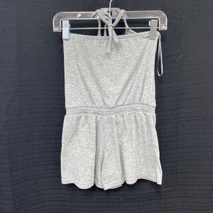 Paisley halter romper