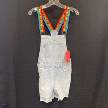 Load image into Gallery viewer, Denim overalls w/ suspenders
