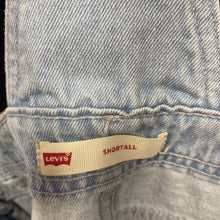 Load image into Gallery viewer, Denim overalls w/ suspenders
