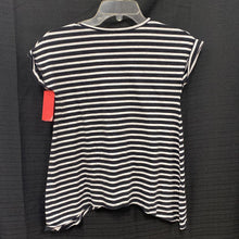 Load image into Gallery viewer, Striped heart top
