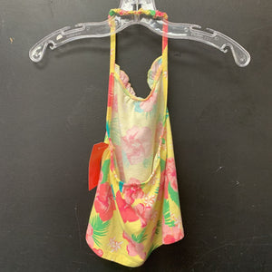Flower halter top