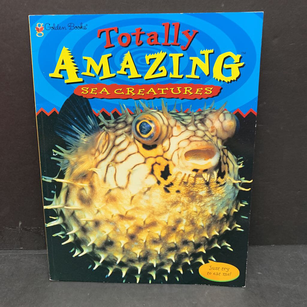 Totally Amazing Sea Creatures (Iqbal Hussain) -educational