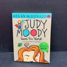 Load image into Gallery viewer, Judy Moody Saves the World! (Megan McDonald) (Old Cover) -series paperback
