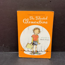 Load image into Gallery viewer, The Talented Clementine (Sara Pennypacker) (Clementine) (Old Hyperion Cover) -series paperback
