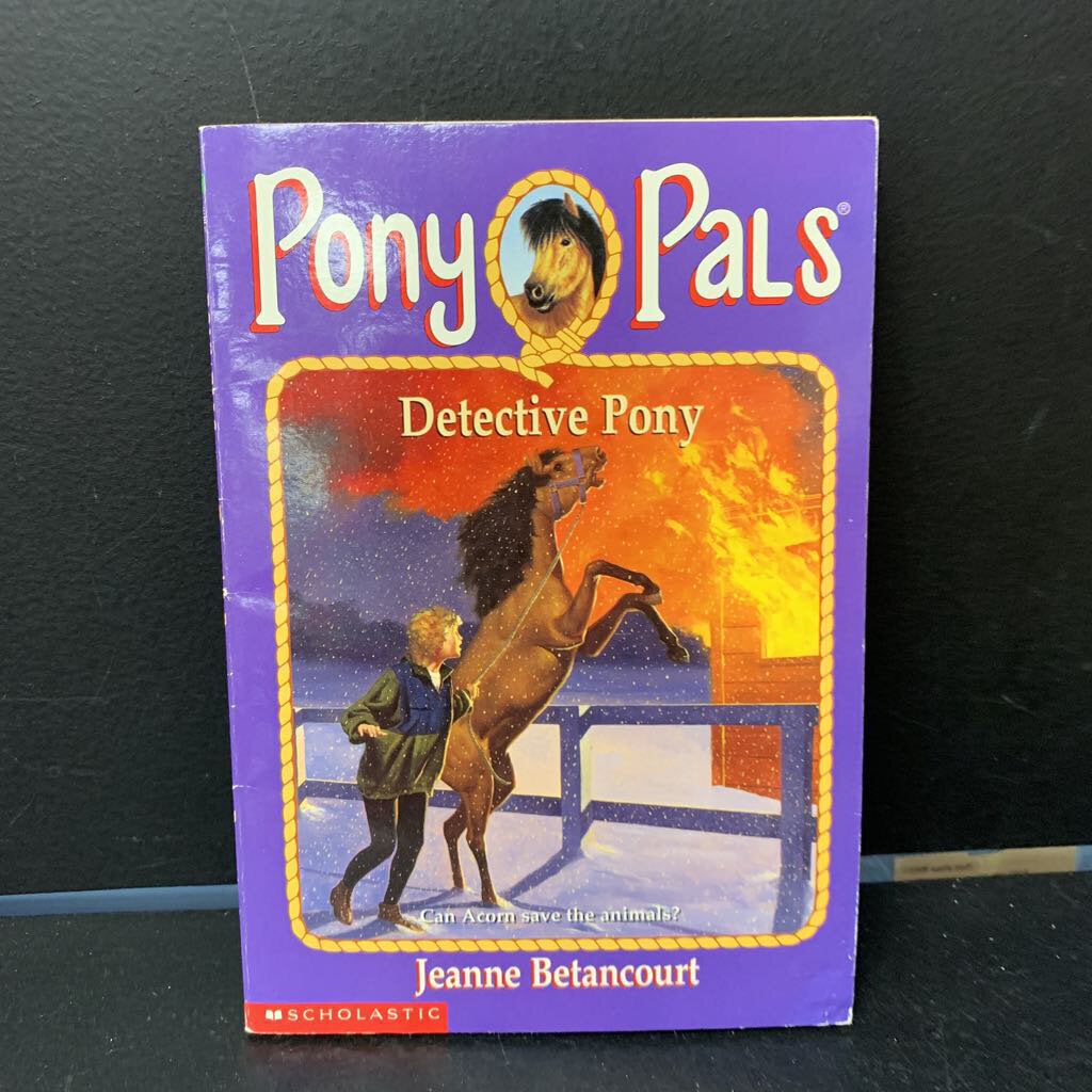 Detective Pony (Pony Pals) (Jeanne Betancourt) -series paperback