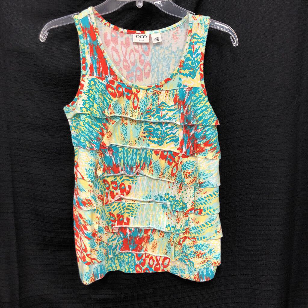 Ruffled Tank Top