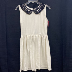 Sequin Collar Dress