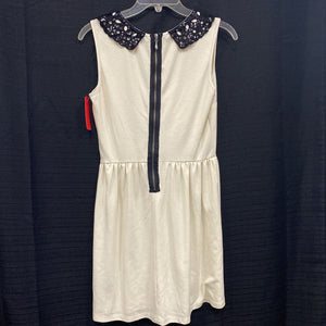Sequin Collar Dress