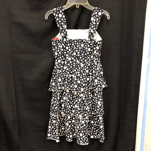 Pola Dot Ruffle Dress