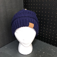 Load image into Gallery viewer, Beanie Winter Hat w/Poms (NEW)
