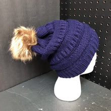 Load image into Gallery viewer, Beanie Winter Hat w/Poms (NEW)

