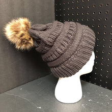 Load image into Gallery viewer, Beanie Winter Hat w/Poms (NEW)
