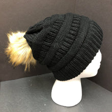 Load image into Gallery viewer, Beanie Winter Hat w/Poms (NEW)
