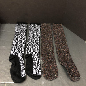 2pk Boys Long Socks