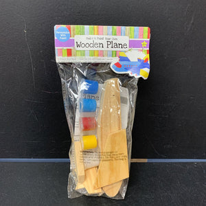 Build & Paint Your Own Wooden Plane (new)