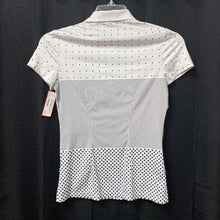 Load image into Gallery viewer, Athletic dotted golf polo top
