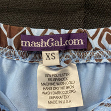 Load image into Gallery viewer, Square pattern skirt (Smash Gal)
