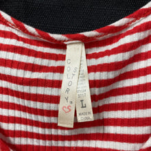 Load image into Gallery viewer, Striped sleeveless crop top
