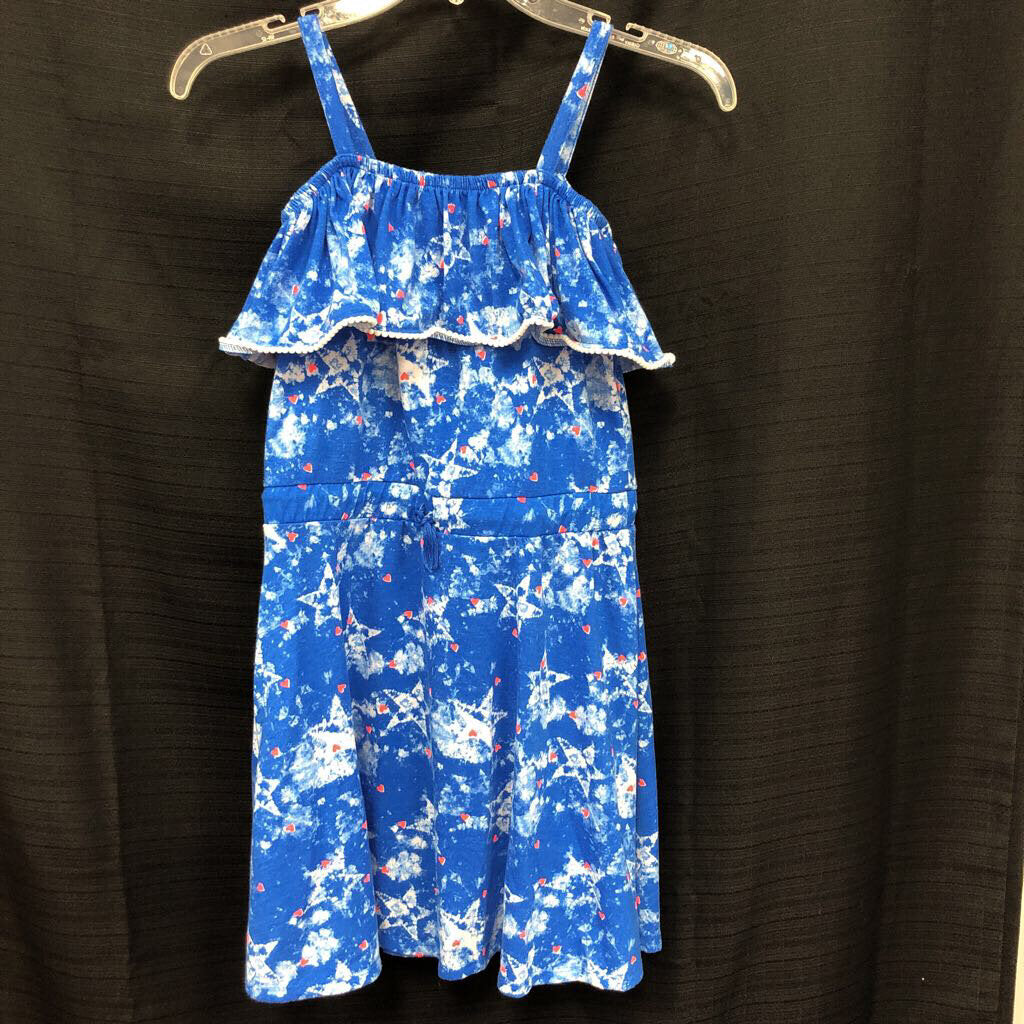 Tie dye stars dress