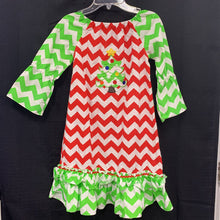 Load image into Gallery viewer, Chevron Christmas Dress (Babeeni)
