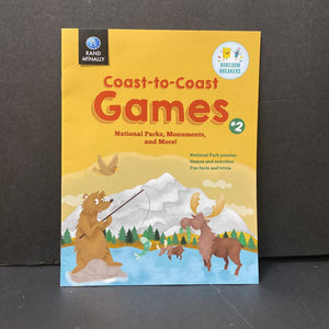 Coast-To-Coast Games (Boredom Breakers) -activity