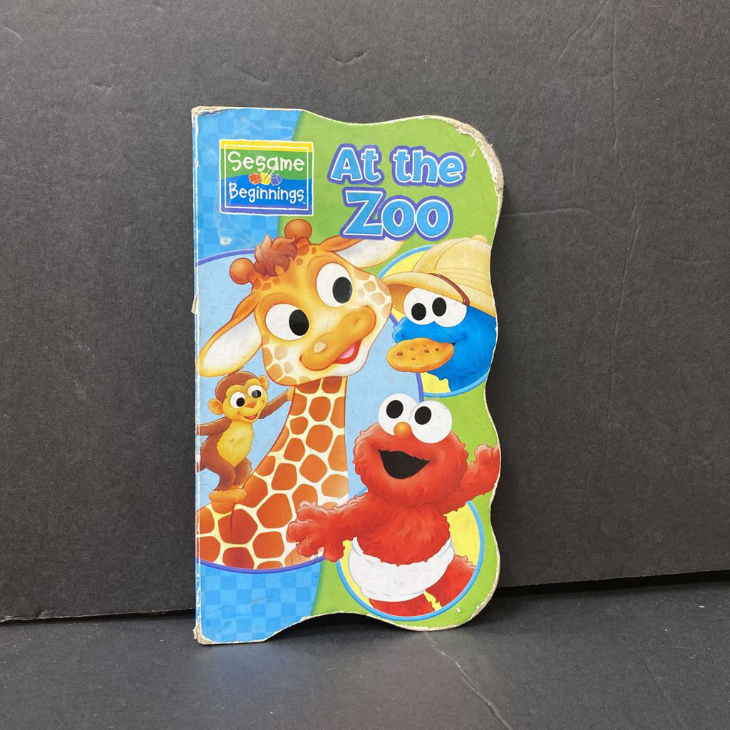 At the Zoo (Sesame Beginnings) -board