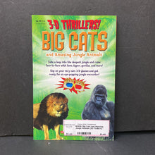 Load image into Gallery viewer, Big Cats and Amazing Jungle Animals (3D Thrillers) -reader
