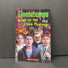 Load image into Gallery viewer, Night of the Living Monsters (Goosebumps) (Kate Howard) -novelization reader paperback
