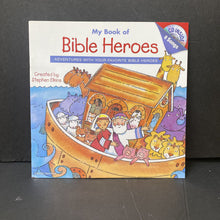 Load image into Gallery viewer, My Book of Bible Heroes w/ CD (Stephen Elkins) -religion paperback
