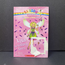 Load image into Gallery viewer, Lisa the Lollipop Fairy (Rainbow Magic: The Sugar &amp; Spice Fairies) (Daisy Meadows) -series paperback

