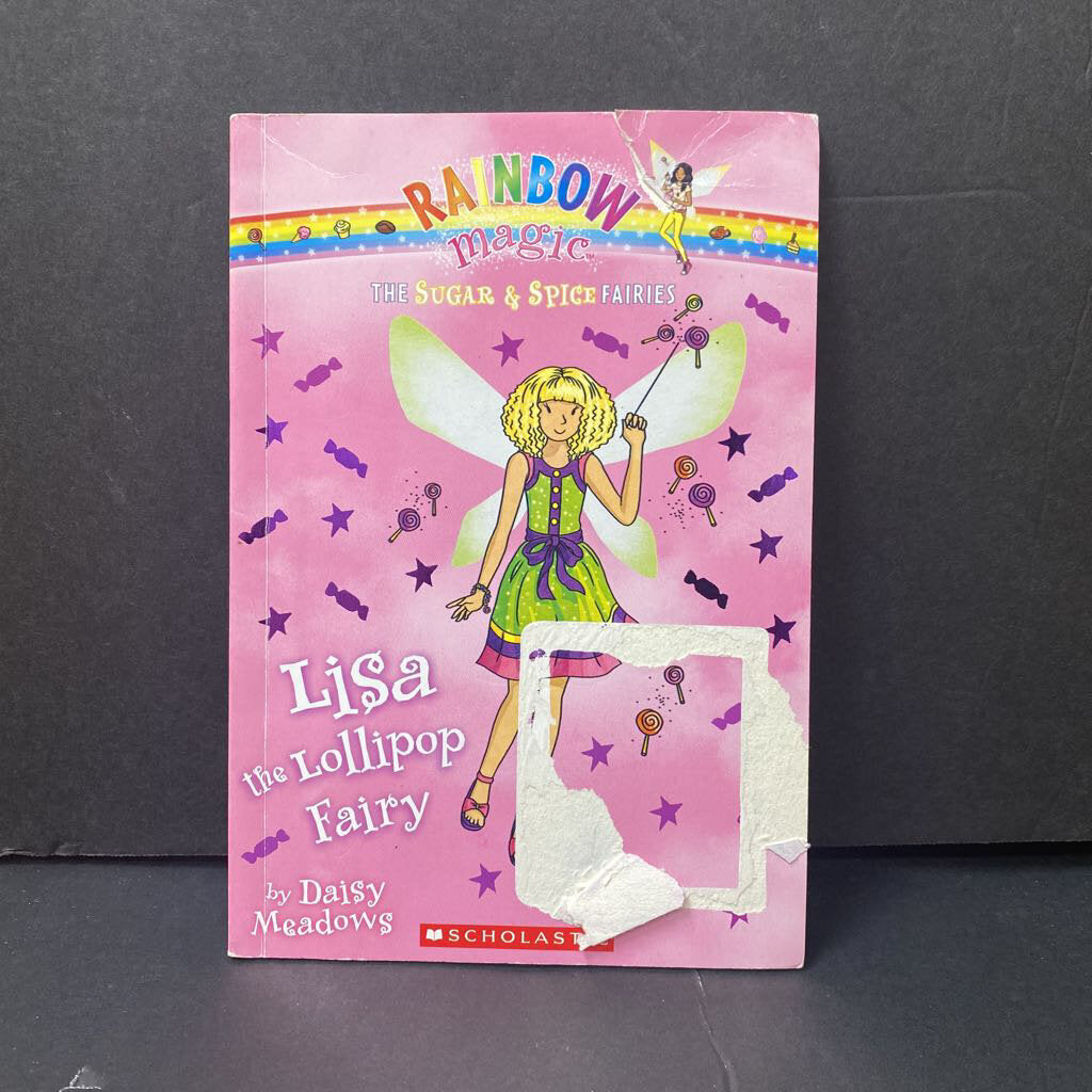 Lisa the Lollipop Fairy (Rainbow Magic: The Sugar & Spice Fairies) (Daisy Meadows) -series paperback