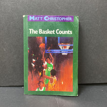 Load image into Gallery viewer, The Basket Counts (Matt Christopher) (Sports - Basketball) -chapter paperback
