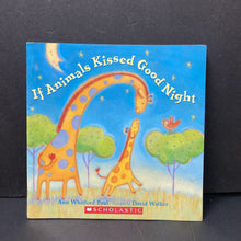 Load image into Gallery viewer, If Animals Kissed Good Night (Ann Whitford Paul) -paperback
