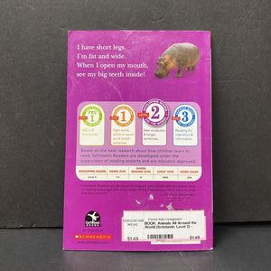 Animals All Around the World (Scholastic Level 2) -reader