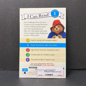 Paddington 2: Paddington's Family and Friends (I Can Read Level 1) -reader