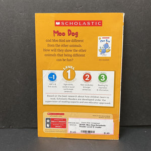 Moo Dog (Scholastic Reader Level 1) -reader