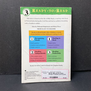 Billy and the Rebel (Ready To Read Level 3) (Civil War - Notable Event) -reader
