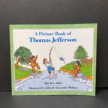 Load image into Gallery viewer, A Picture Book of Thomas Jefferson (David A. Adler) (Notable Person) -educational
