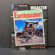 Load image into Gallery viewer, Earthquake! (Cynthia Nicolson) (Environment) -educational
