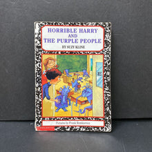 Load image into Gallery viewer, Horrible Harry and the Purple People (Suzy Kline) -series paperback
