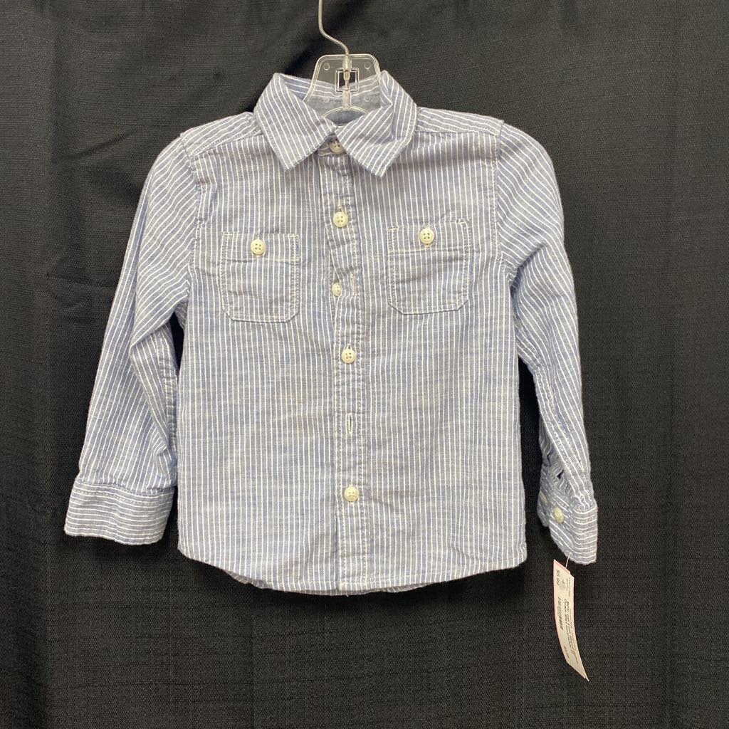 Striped Button Down Shirt