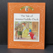 Load image into Gallery viewer, The Tale of Jemima Puddle-Duck (Beatrix Potter) (Peter Rabbit) (Orange Cover) -character hardcover
